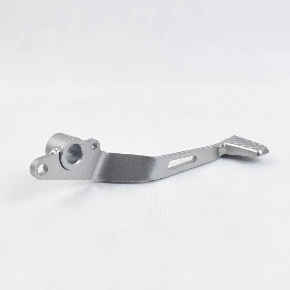 For 2024-2025 Kawasaki Ninja 500 EX500 Z500 Rear Brake Pedal Foot Lever Silver