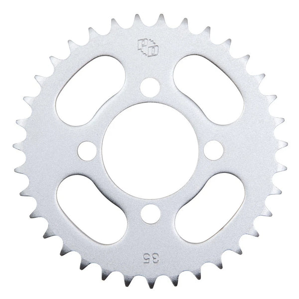 Primary Drive Rear Steel Sprocket 35 Tooth Silver For Kawasaki KLX110 2002-2020