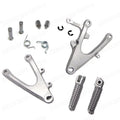 For 2004 2005 2006 Yamaha YZF R1 Motorcycle Silver Rear Driver Foot Peg Bracket