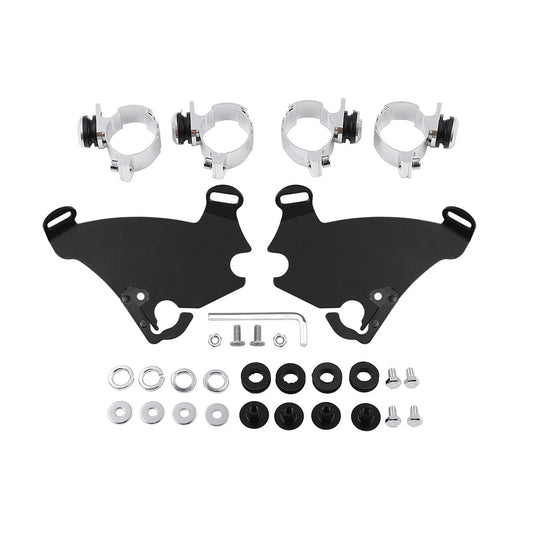 Gauntlet Fairing Trigger Lock Mount Fit For Harley Sportster XL883 1200 88-2022