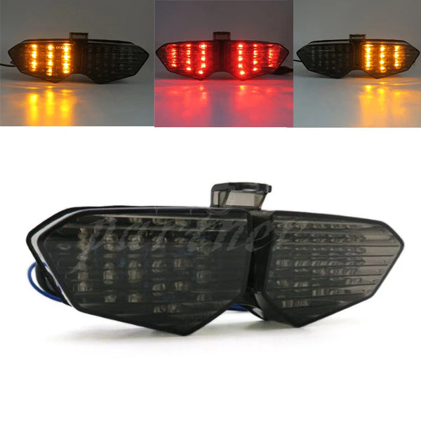 Smoke Integrated LED Tail Light Signals For Yamaha Yzf R6 2003-2005 R6S 06-08