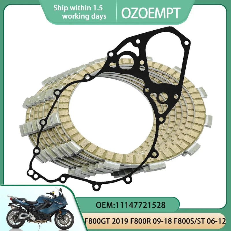 Clutch Disc Set And Cover Gasket Apply To F800GT 19 F800R 09-18 F800S/ST 06-12