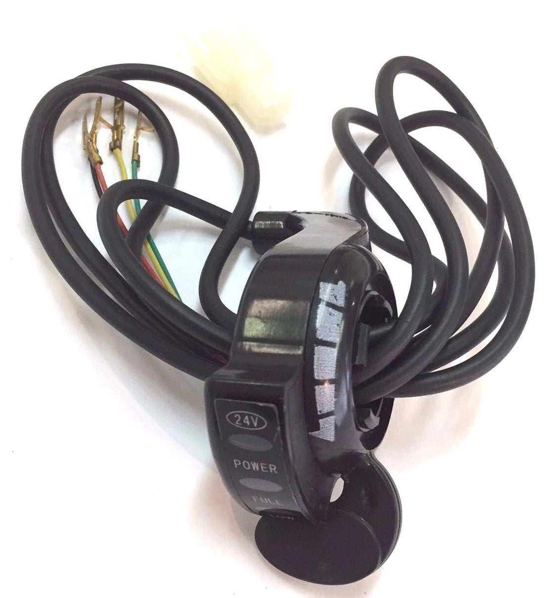 24V Volt Razor Thumb Throttle W/ LED Indicator Lights 4 Wire E200 E300 X-250