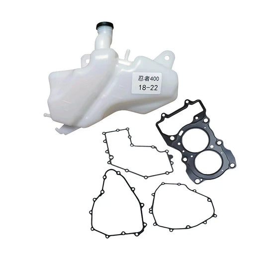 Covers Gasket And Water Overflow Reservoir Tank For Kawasaki EX400 18-22