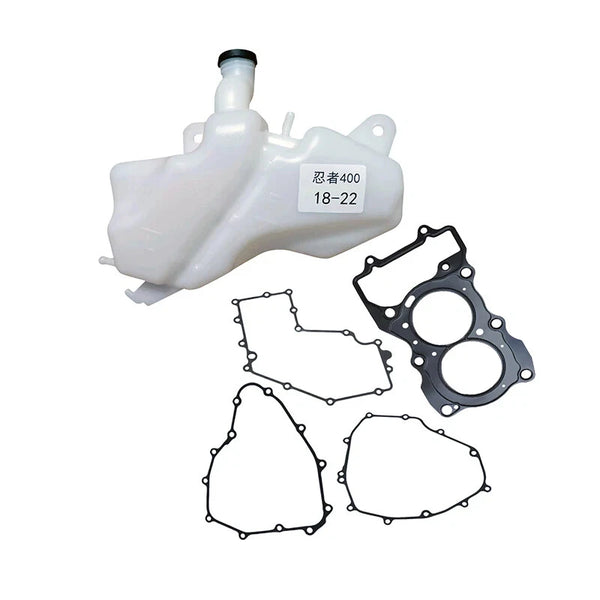 Covers Gasket And Water Overflow Reservoir Tank For Kawasaki EX400 18-22