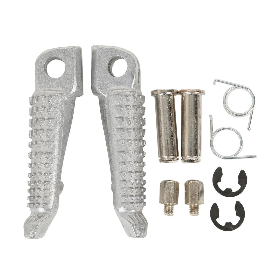 Front Footrests Foot Pegs Fit For Kawasaki ER-6N ER-6F ER6 KLE650 Versys 08-2013