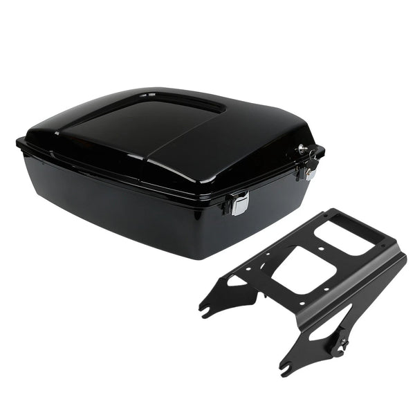 Chopped Trunk Mount Rack Fit For Harley Touring Road Street Glide 2009-2013