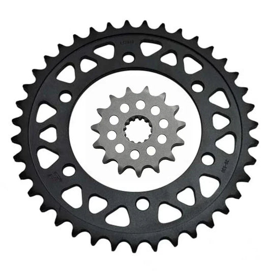 15T 39T Front Rear Sprocket For Kawasaki GPX600 R ZX600 C1-C3 C6-C10 A1-A5 85-00