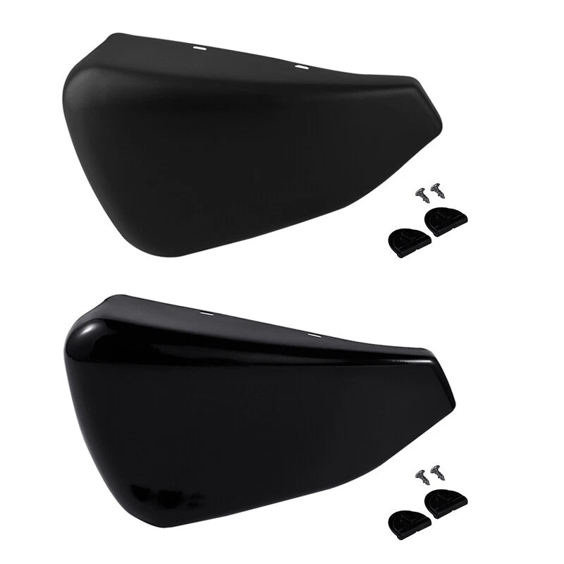 Gloss/Matte Black Left Battery Fairing Cover Fit For Harley Sportster XL 14-2021