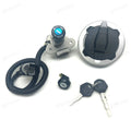 Fuel Gas Cap Ignition Switch Seat Lock Set Fit For Kawasaki KLX230/R/S 2020-2023