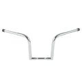 Chrome 12" Rise Fat 1-1/4" Ape Hanger Handlebar Fit For Harley Sportster XL Fxst