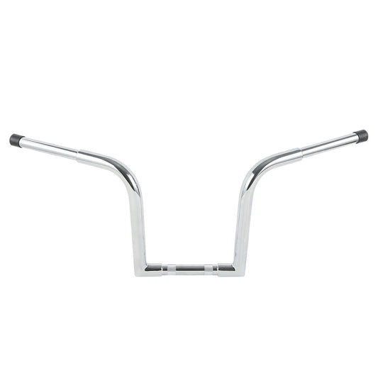 Chrome 12" Rise Fat 1-1/4" Ape Hanger Handlebar Fit For Harley Sportster XL Fxst