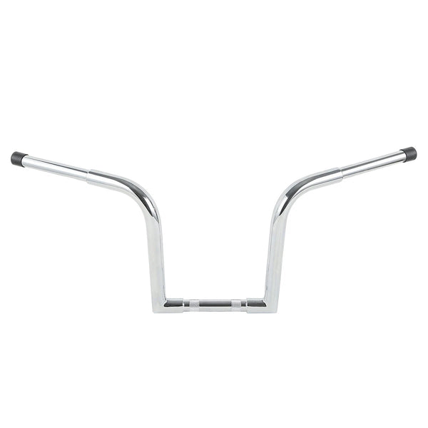 Chrome 12" Rise Fat 1-1/4" Ape Hanger Handlebar Fit For Harley Sportster XL Fxst