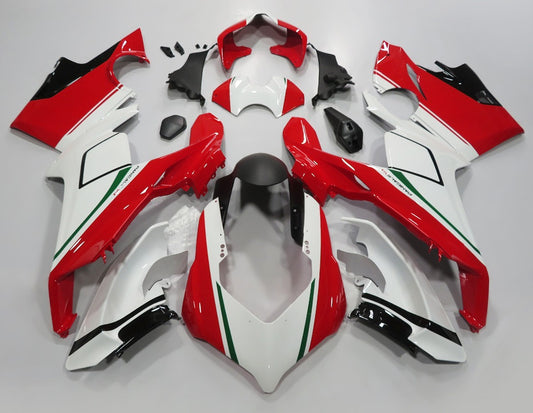 Fairing Kit For Ducati Panigale V4 V4S 2018 2019 2020 Red White Painted Bodywork