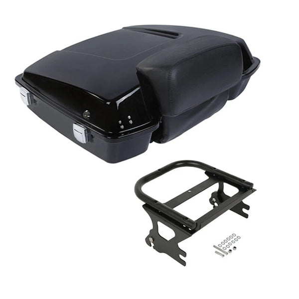 Razor Trunk Backrest Mount Rack Fit For Harley Touring Road Glide 97-2008