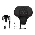 Front Driver Backrest Pad Fit For Harley Road King Street Electra Glide 2009-24