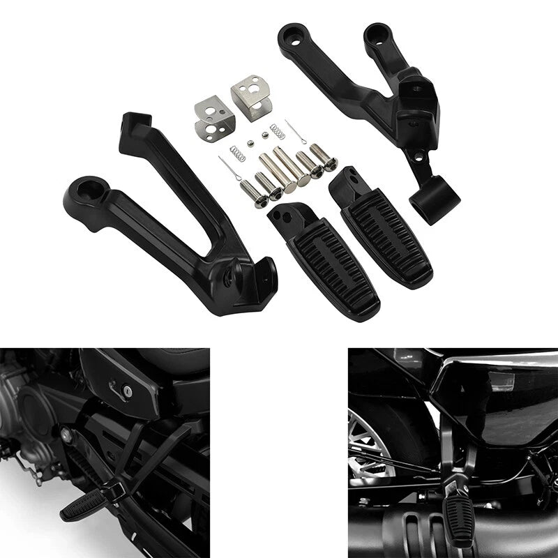 Passenger Foot Pegs Mount Kit Fit For Harley Nightster RH975 22-25 RH975S 23-25