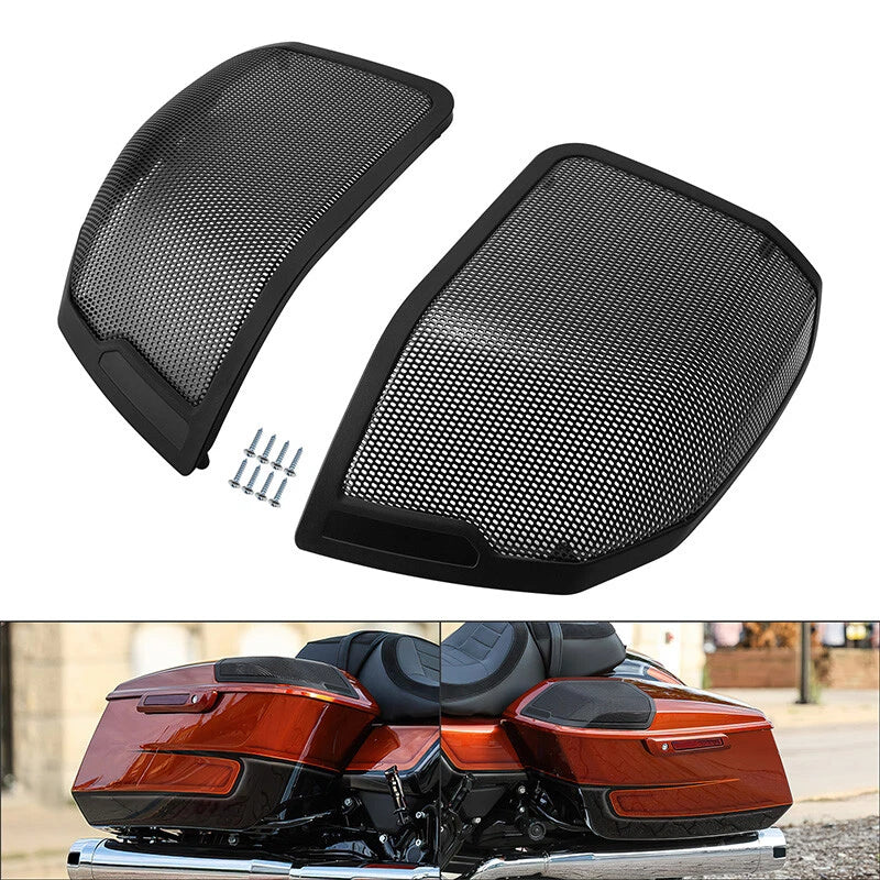 6x9" Saddlebag Lid Speaker Grill Fit For Harley Cvo Road Glide 23-26 Fltrx 24-26