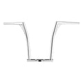 18" Rise 1-1/4" Ape Hanger Bar Handlebar Fit For Harley Dyna Fxdb Fxdf 2006-2017