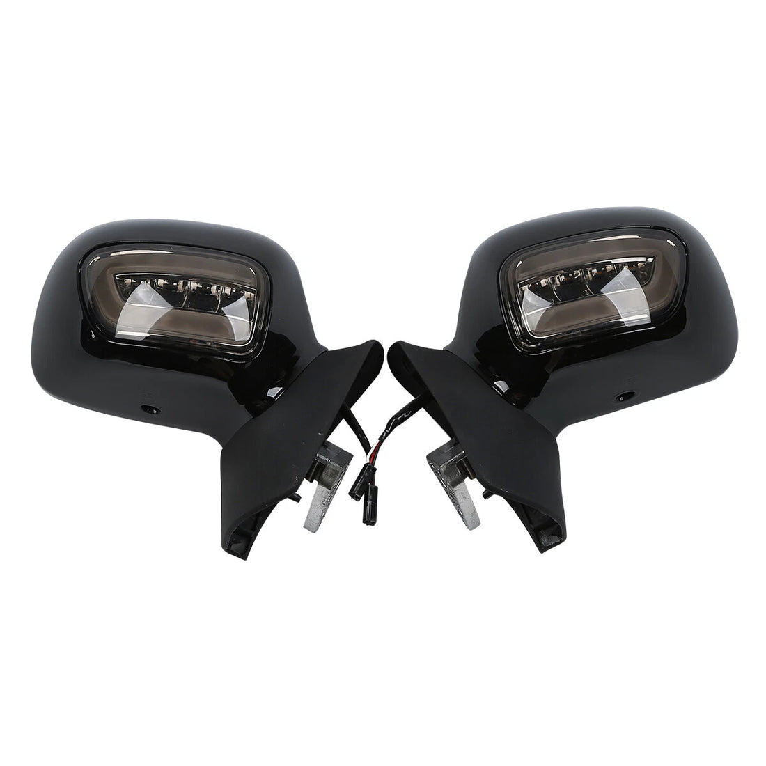 Rearview Mirrors LED Turn Signals Fit For Honda Goldwing GL1800 2001-2017