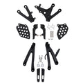 Rider Driver & Passenger Footrests Footpeg Bracket Fit For Honda CBR600RR 07-25