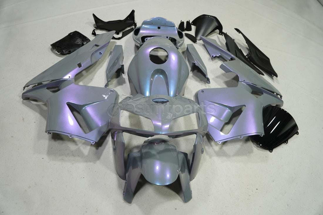 Gray Dazz Purple Blue Chameleon Fairing Kit for 2005-2006 Honda CBR600RR Body
