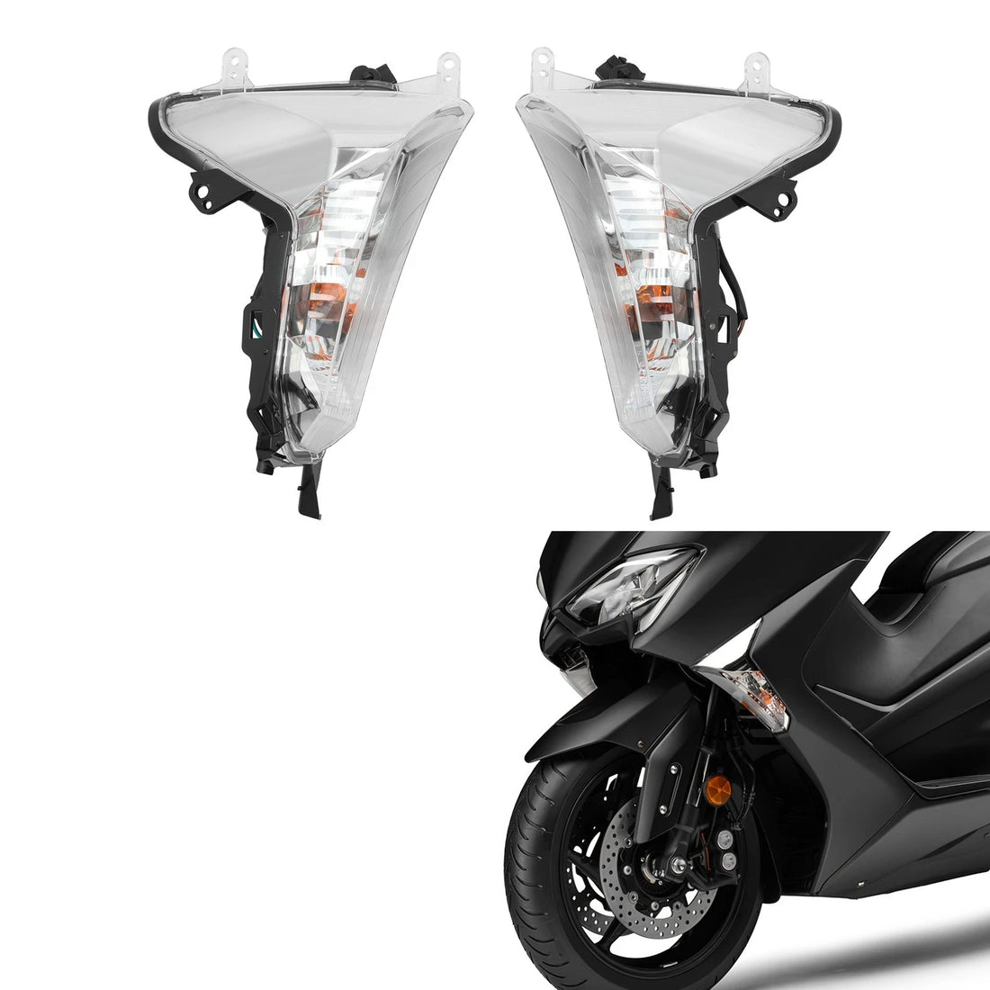 Front Turn Signal Light Indicators Fit For Yamaha TMAX560 2017-2019 2017 2018 19