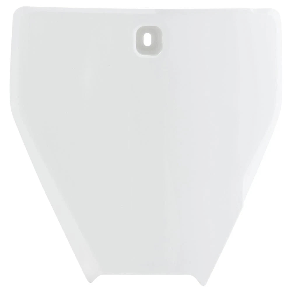 Acerbis 2686410002 Front Number Plate White