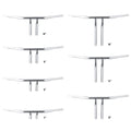 4/6/8/10/12/14/16'' Rise T-Bar Handlebar Fit For Harley Dyna LowriderFXDL Chrome