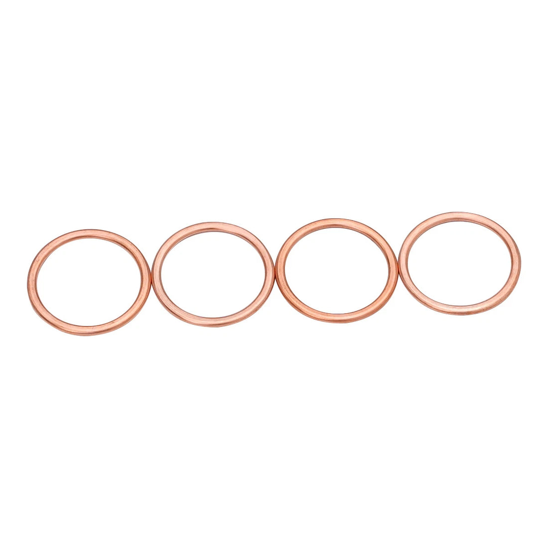 4PCS Exhaust Pipe Gasket For Kawasaki EX650 ER6N 05-07 VN900 06-15 Z1000 07-09