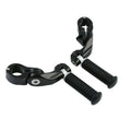 1.25" 32mm Short Angled Adjustable Highway Foot Pegs Fit For Harley Touring