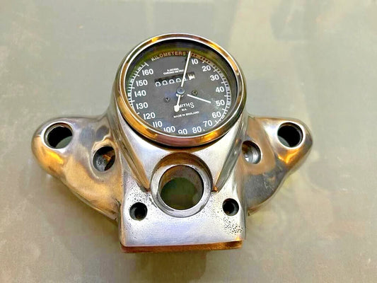Aluminium Head Yoke for Early Model+Speedo Meter Suitable for enfield @LS