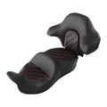 Driver Passenger Seat w/ Backrest Pad Fit For Harley Touring 2014-2023