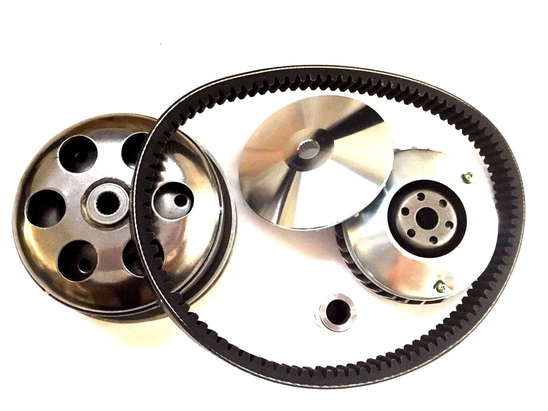 Transmission Clutch Rebuild Kit Variator Pulley Belt For Honda Helix CN250