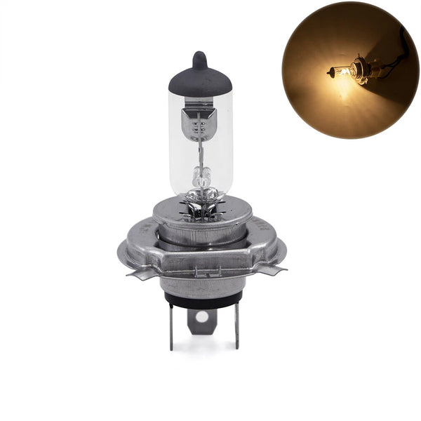 Motorcycle 12V 35W H4 Super Bright Headlight Lamp Fog Light Halogen Bulb