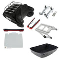King Trunk Pad Rack Light Speakers Mount Docking Kit Fit For Street Glide 14-26