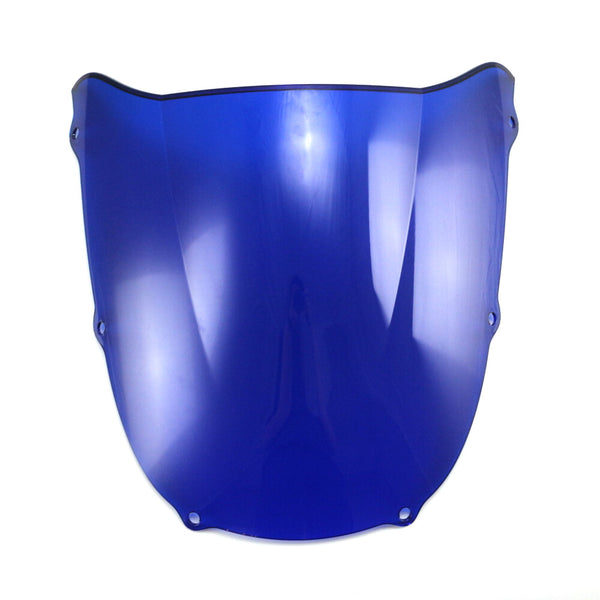 Motorcycle Windshield Windscreen For Kawasaki Ninja ZX-6R 1998-1999 Blue