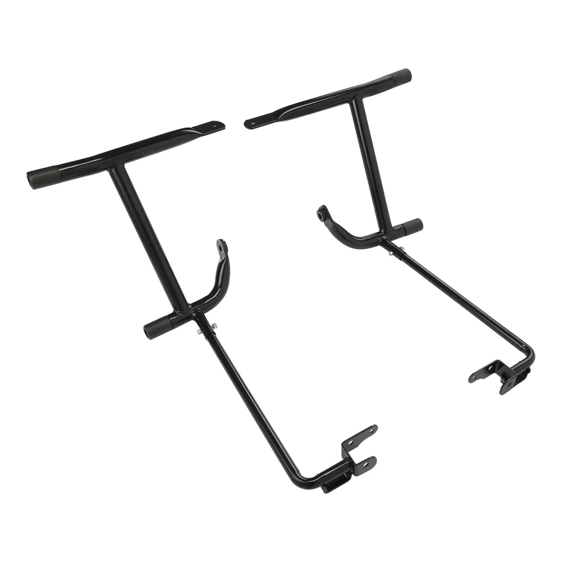 Saddlebags Bracket Guard Crash Bar Fit For Harley Touring Road Glide 14-23 Black