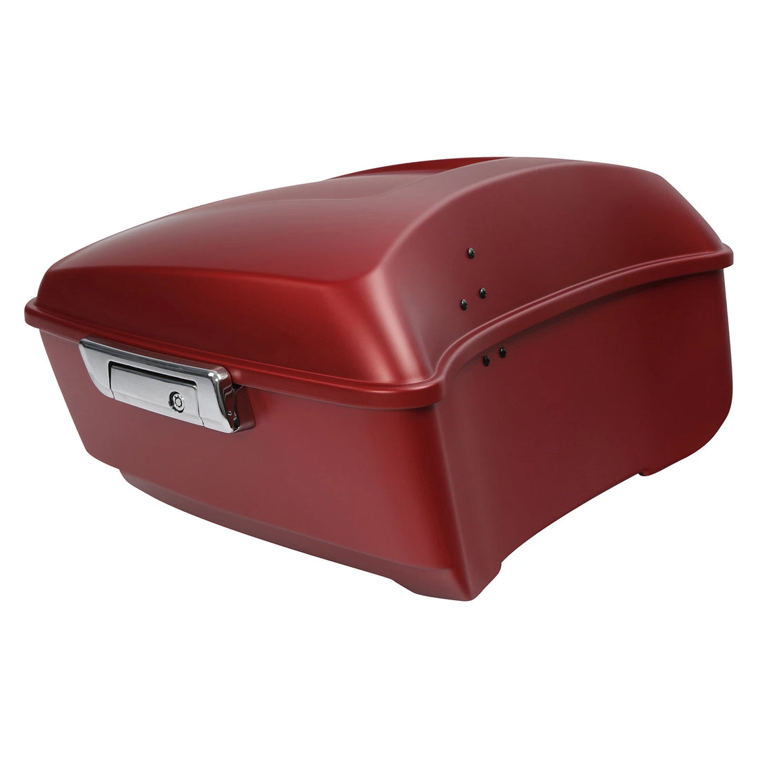 King Trunk Fit For Harley Touring Street Glide 2014-2025 Wicked Red Denim