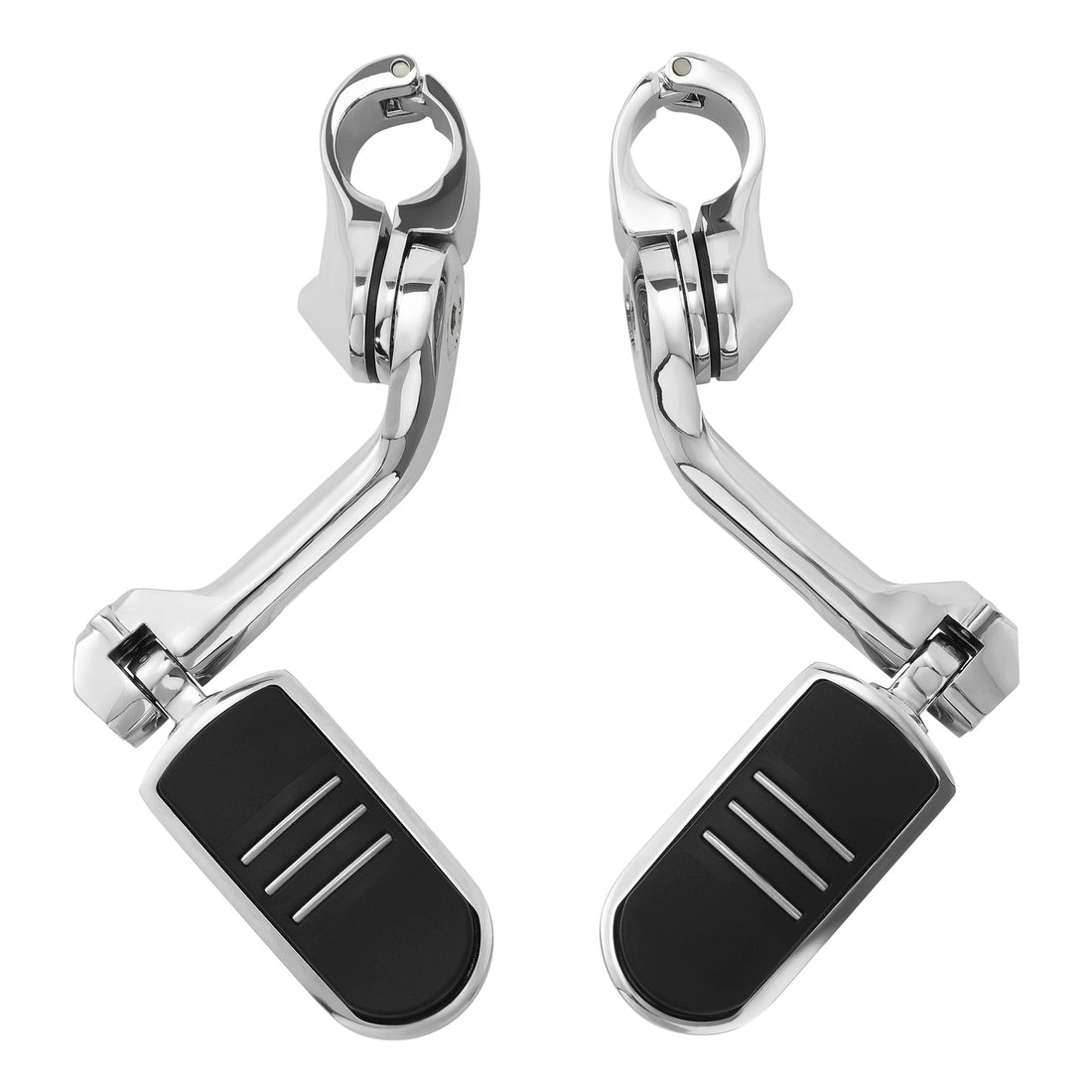 Highway Foot Pegs Rest Fit For Harley 1-1/4" Touring Electra Road Street Glide