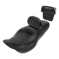 Driver Passenger Seat & Backrest Pad Fit For Harley Road Electra Glide 2014-2023