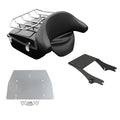 Chopped Trunk Backrest Mounting Rack Plate Fit For Harley Touring 1997-2008