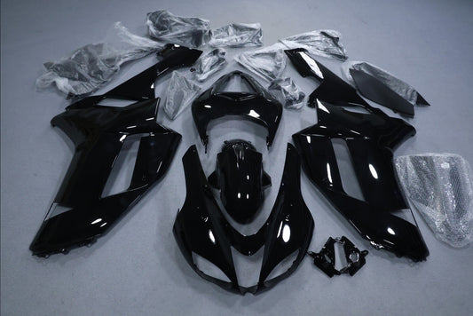 Fairing Kit For Kawasaki Ninja ZX6R 636 2007 2008 ZX600P Glossy Black ABS Body