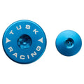 Tusk Billet Aluminum Engine Plug Kit Blue For Yamaha WR250F 2003-2009,2011-2013