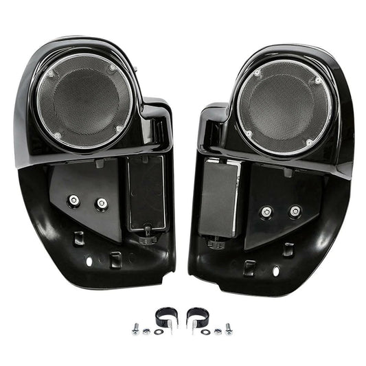 Lower Fairings 6.5" Speaker Box Pod Fit For Harley Freewheeler Tri Glide 2014-24
