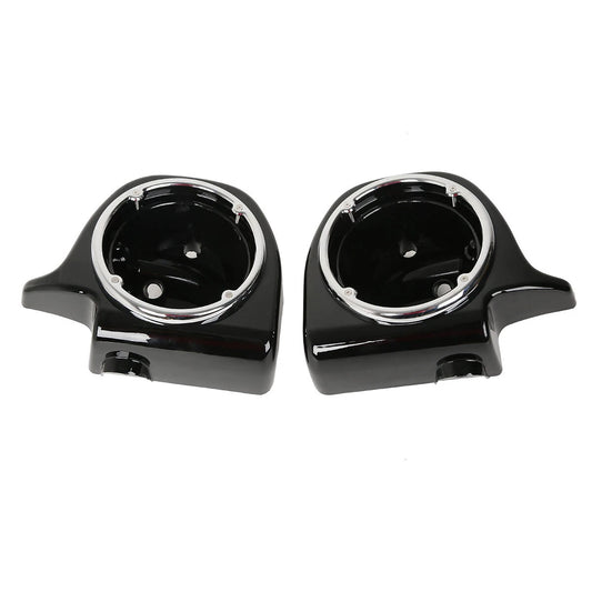 6.5" Speaker Pods Lower Vented Fairings Fit For Harley Street Glide 1983-2013 12