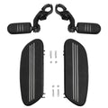 Driver Floorboards Highway Footpegs Mount Fit For Harley Touring 1986-2024 Black
