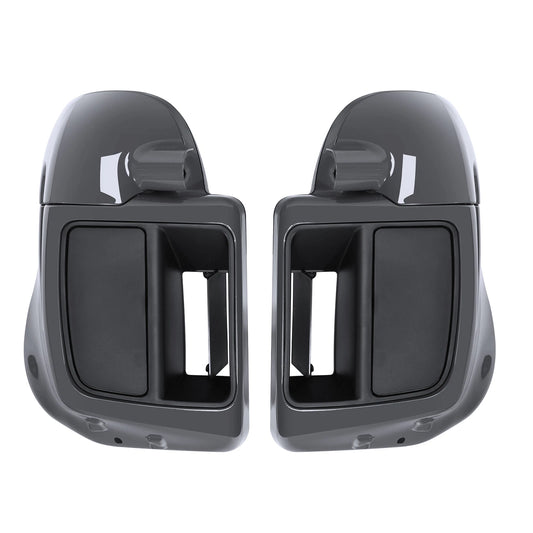 Lower Vented Leg Fairing Fit For Harley Cvo Road Street Glide 2018 Gunship Gray