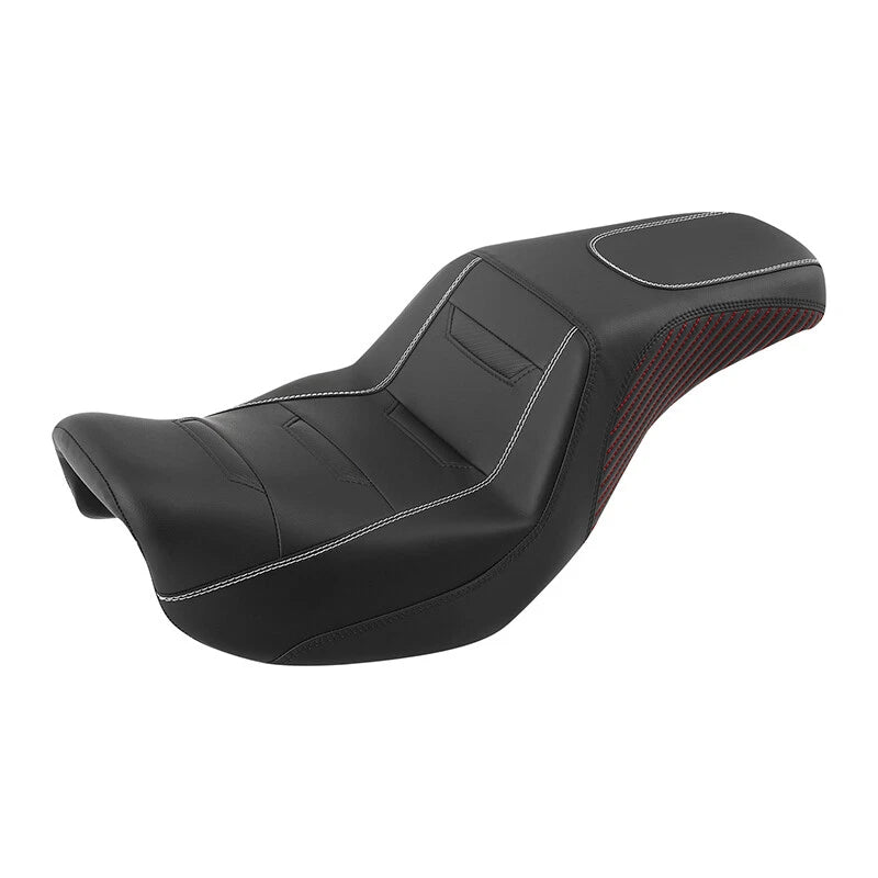 Rider Driver & Passenger Step-up Seat Fit For Harley Dyna Street Bob Fxdb 06-17