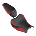 Black+Red Driver Rider & Passenger Seat Fit For Kawasaki Z900 Z 900 2017-2024 22